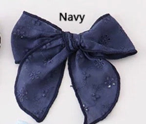 Navy Bow