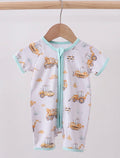 Under Construction Shorty Romper
