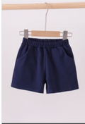 Toddler Navy Shorts