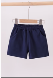 Toddler Navy Shorts