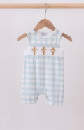 Blue Plaid Cross